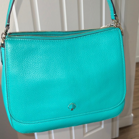 Kate Spade medium convertible flap shoulder bag - Fiji green - Picture 6 of 6